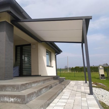 Pergola rozwinięta weranda modu