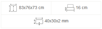 83x76x73 modern