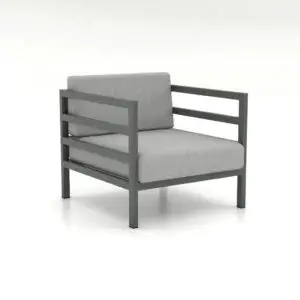 fotel tarasowy z aluminium linia modern