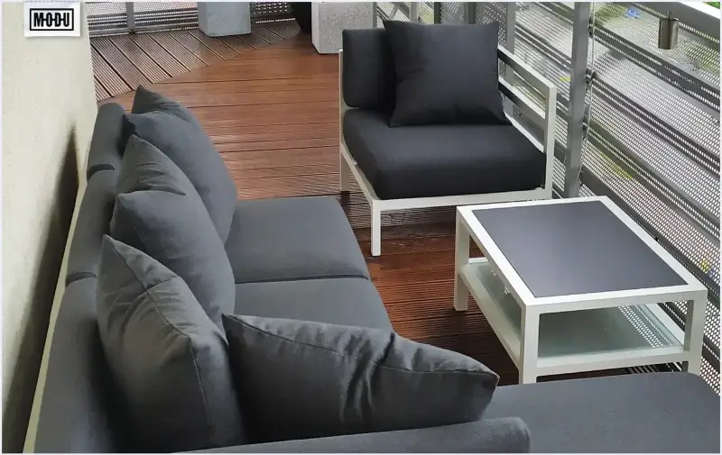 Meble balkonowe na wymiar modern krakow balkon 03