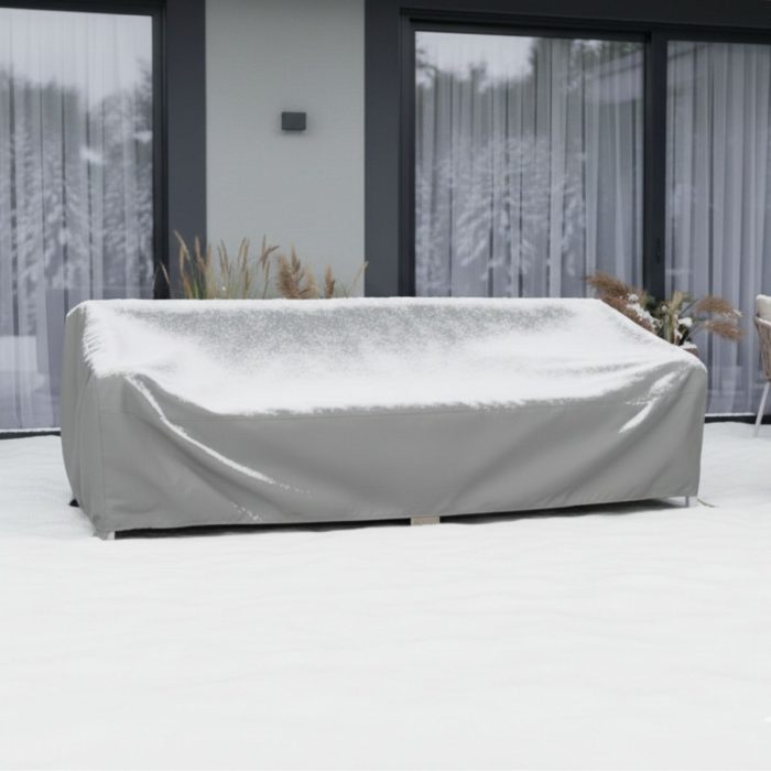 pokrowiec zimowy sofa 3os szary