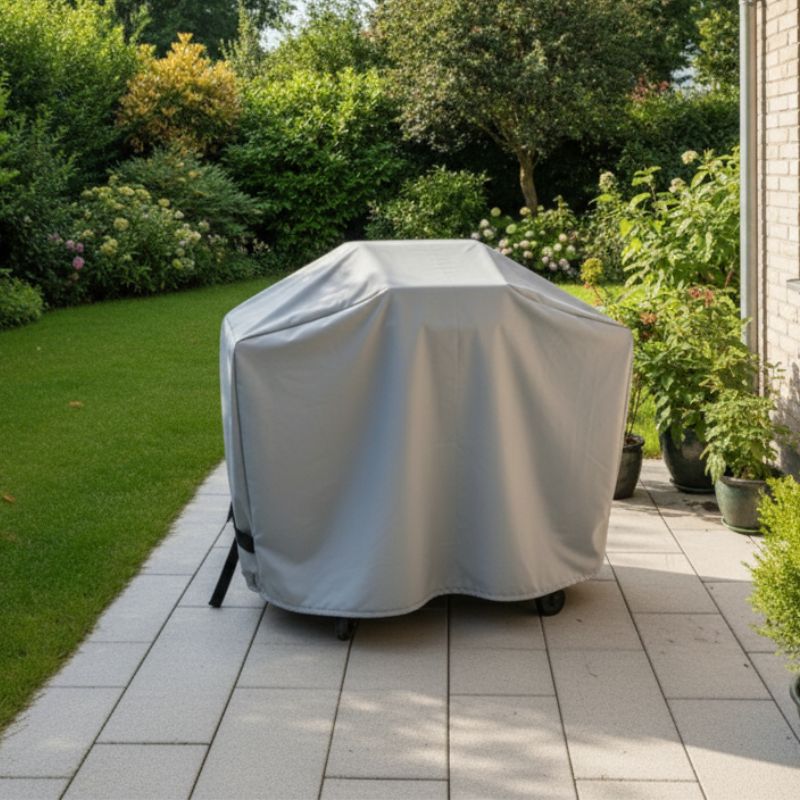 Pokrowiec_grill_stand_szary_105 Pokrowiec grill stand szary 105