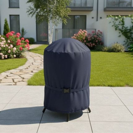 okrągły pokrowiec okrągły na grilla ogrodowego, palenisko