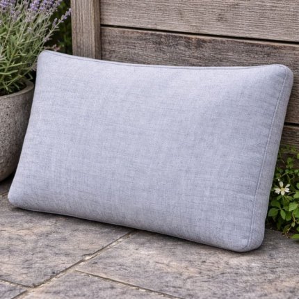 poduszka szara na oparcie